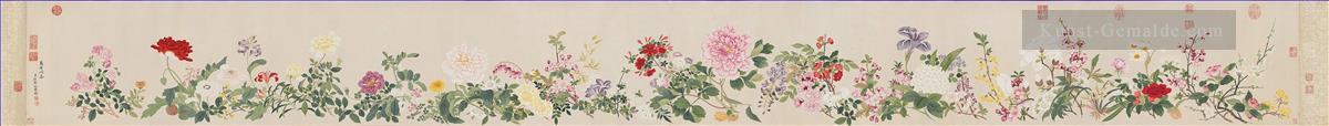 Qian Weicheng Blumen Chinesische Kunst Ölgemälde